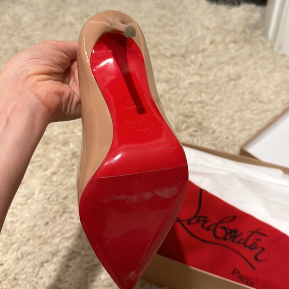 Christian Louboutin Pigalle Follies Pointed Toe Pump - Picture 9 of 9